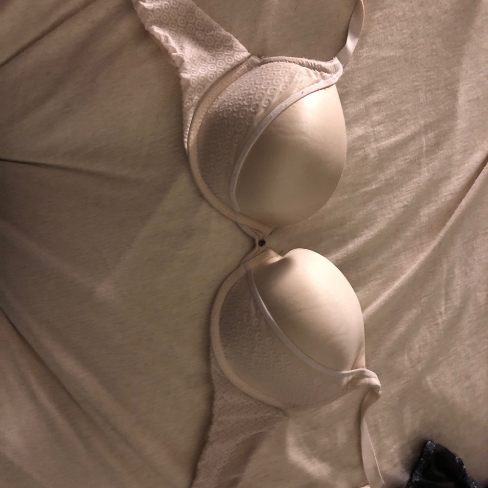 Light pink push up bra
